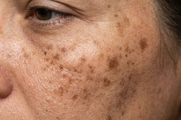Tratamento de manchas a laser